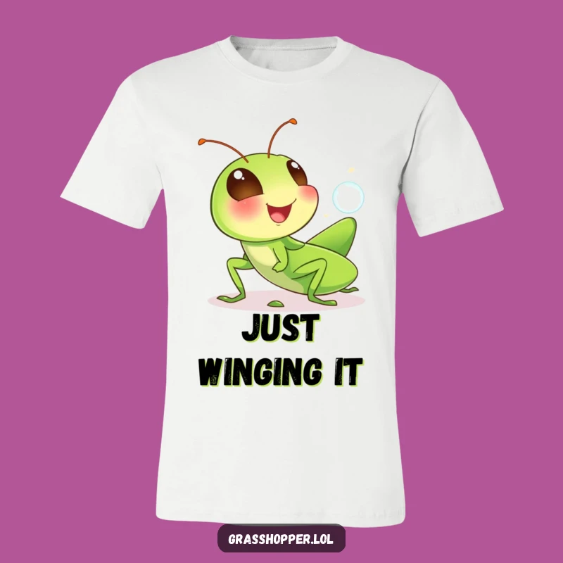 Funny Grasshopper T-Shirt: Giggle Bug Tee, Hilarious Insect Apparel, Perfect Funny Gift